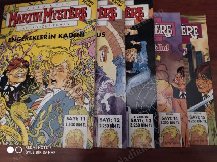 Atlantis Martin Mystere Aylık Çizgi Roman 15 Sayılık Eksiksiz Takım