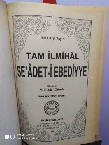 Tam İlmihal - Seadet-i Ebediyye (48. Baskı) [Yeşil Kapak]