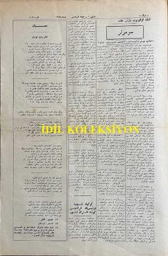 Irak, Arapça-Türkçe Haftalık Dergi, Orijinal Dönem Basım, (Arabic-Turkish Magazine) - 4 Haziran 1966 - Sayı: 2 - Türkmenler Müteveffa İçin Düzenlenen Anma Törenlerine Katılıyor - Ulusal Birlik, Hayatımızın Devam Etmesi İçin Su ve Hava Gibidir - Büyük ve Merhum Kahraman Abdüsselam Muhammed Arif'in Şehit Olmasıyla Ülkeyi Sarsan Büyük Acı Sonrasında, Halkın Kalplerini Derin Bir Hüzün ve Acı Kapladı. Türkmen Vatandaşlar da Bu Facia Karşısındaki Duygularını ve Hislerini Pek Çok Vesileyle Ortaya Koydular. Bunların Sonuncusu, Irak'ın Dört Bir Yanında Yaşayan Türkmen Vatandaşları Temsil Eden Halk Heyetinin, 3 Mayıs 1966 günü Merhumun Kabrine Çelenk Bırakması ve Cumhurbaşkanı Tümgeneral Abdurrahman Arif ile Görüşerek, Daha Önceki Sayımızda da İşaret Ettiğimiz Üzere Kendisini Cumhurbaşkanlığı Görevinden Dolayı Tebrik Etmesidir - 