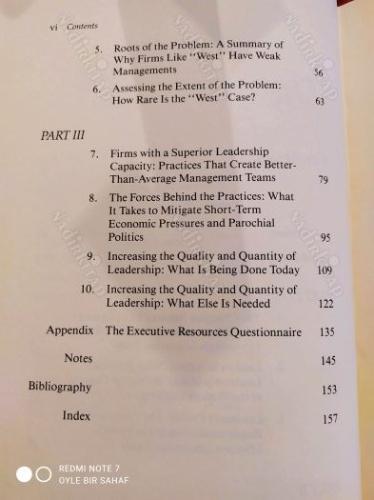 The Leadership Factor (Liderlik Faktörü)