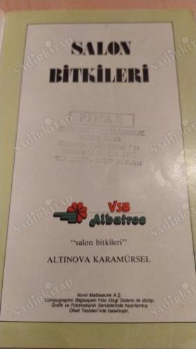 Salon Bitkileri (Yaprağını Dökmeyen Bitkiler / Eğrelti Otları, Palmiyeler / Çiçek Açan Bitkiler / Kaktüsler / Orkideler / Budama) Latince İndeks
