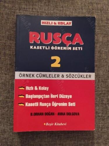 Hızlı ve Kolay Rusça Öğrenim Seti 2 Kitap Takım - Dilbilgisi, Örnek Cümleler, Sözcükler
