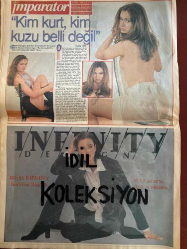 İMPARATOR MAGAZİN GAZETESİ - DOĞUM GÜNÜ HEDİYESİ (TURKİSH - NEWSPAPER) - 3 MART 1999 - TAM TAKIM 18 SAYFADIR -Mustafa Çalar-Sevda Demirel-Nermin Tuncer-Hande Ataizi-Arzu Okay-Nükhet Duru-Kenan Doğulu-Şebnem Ferah-Orhon Murat-Hüseyin Kuzu-Zeki Demirkubuz-Meral Oğuz-Derviş Zaim-Tank Akın-Tuğ Başaran-İbrahim Karaoğlu-Şerif Sezer-İnci Gürbüzatik-Özcan Karabulut-Macit Koper-Hüseyin Alemdar-Metin Celal-Evren Ercan-Turgay Nar-Osman Demirbağ-Yasemin Bay-Aytaç Arman-Lale Mansur-Özlem Can-Koray İnal-Ece Pirim-Sevilay Öztürk-Nilgün Han-Gökçe Yanardağ-Fulya Pirim-Nefise Karatay-Yılmaz Erbay-Yeşim Tan-Gizem Özdilli-Petek Dinçöz-Fatih Ürek-İbrahim Tatlıses-Emre Ün-Hasan Topaloğlu-Sinan Zorbey-Berna Laçin-Esra Alikaydı-Haluk Saçaklı-Nevriye İlhan-Sezen Aksu-Atilla Taş-Haluk Levent-Ferhat Tunç-Muazzez Ersoy-Ozan Deniz-Grup Destan-Sinan Özen-Grup Yurtsven-Zara-Rober Hatemo-Yaşar-Günel-İzzet Yıldızhan-İbrahim Erkal-Serdar Ortaç-Çelik-İbrahim Sadri-Mirkelam-Bülent Serttaş-Cansu Ercin-Bora Gencer-Özgü