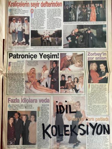 İMPARATOR MAGAZİN GAZETESİ - DOĞUM GÜNÜ HEDİYESİ (TURKİSH - NEWSPAPER) - 3 MART 1999 - TAM TAKIM 18 SAYFADIR -Mustafa Çalar-Sevda Demirel-Nermin Tuncer-Hande Ataizi-Arzu Okay-Nükhet Duru-Kenan Doğulu-Şebnem Ferah-Orhon Murat-Hüseyin Kuzu-Zeki Demirkubuz-Meral Oğuz-Derviş Zaim-Tank Akın-Tuğ Başaran-İbrahim Karaoğlu-Şerif Sezer-İnci Gürbüzatik-Özcan Karabulut-Macit Koper-Hüseyin Alemdar-Metin Celal-Evren Ercan-Turgay Nar-Osman Demirbağ-Yasemin Bay-Aytaç Arman-Lale Mansur-Özlem Can-Koray İnal-Ece Pirim-Sevilay Öztürk-Nilgün Han-Gökçe Yanardağ-Fulya Pirim-Nefise Karatay-Yılmaz Erbay-Yeşim Tan-Gizem Özdilli-Petek Dinçöz-Fatih Ürek-İbrahim Tatlıses-Emre Ün-Hasan Topaloğlu-Sinan Zorbey-Berna Laçin-Esra Alikaydı-Haluk Saçaklı-Nevriye İlhan-Sezen Aksu-Atilla Taş-Haluk Levent-Ferhat Tunç-Muazzez Ersoy-Ozan Deniz-Grup Destan-Sinan Özen-Grup Yurtsven-Zara-Rober Hatemo-Yaşar-Günel-İzzet Yıldızhan-İbrahim Erkal-Serdar Ortaç-Çelik-İbrahim Sadri-Mirkelam-Bülent Serttaş-Cansu Ercin-Bora Gencer-Özgü