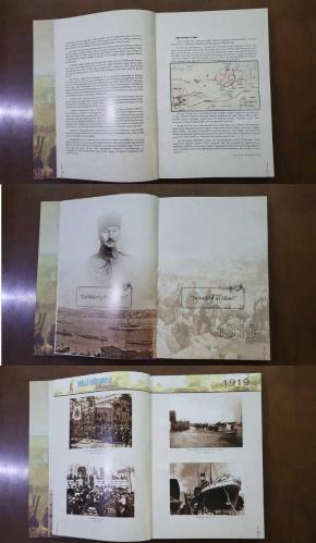 MİLLİ MÜCADELE ALBÜMÜ, MUSTAFA KEMAL ATATÜRK'ÜN MİLLİ MÜCADELE YILLARINDAKİ (1919-1923) ÇEŞİTLİ FOTOĞRAFLARI - CİLTLİ ve ŞÖMİZLİ - MİLLİ MÜCADELE KOMUTANLARI FOTOĞRAF ALBÜMÜ - BİRİNCİ DÜNYA SAVAŞI'NIN SONA ERMESİ - MUSTAFA KEMAL PAŞA'NIN SAMSUN'A ÇIKIŞI - ERZURUM KONGRESİ - SİVAS KONGRESİ - TÜRKİYE BÜYÜK MİLLET MECLİSİNİN AÇILMASI - MİLLİ MÜCADELE'DE CEPHELER - DOĞU CEPHESİ - BATI CEPHESİ ve MUHAREBELER - BİRİNCİ İNÖNÜ MUHAREBESİ - İKİNCİ İNÖNÜ MUHAREBESİ - SAKARYA MEYDAN MUHAREBESİ - BÜYÜK TAARRUZ ve BAŞKOMUTAN MEYDAN MUHAREBESİ - TAKİP HAREKATI ve ZAFER - BANDIRMA VAPURU - YUNAN EFZUN ASKERLERİ 1919 İZMİR - İZMİR'İN İŞGALİ - 1919 FATİH MİTİNGİ - RAUF ORBAY - AYVALIK CEPHESİ - JAMES HARBORD - CELAL BAYAR - GALİP HOCA - ALİ FUAT CEBESOY - DİYAP AĞA - FEVZİ ÇAKMAK - SEVÜKTEKİN - SAKARYA ZAFERİ - FRANKLIN BOUILLON - FATMA SEHER HANIM (KARA FATMA) - MİLLİ MÜCADELE DÖNEMİ UÇAKLARI - MUZAFFER KILIÇ - ŞÜKRÜ TEZER - SALİH BOZOK - REFET BELE - CHARLES HARRINGTON - İSMET İNÖNÜ - 360 SAYFA