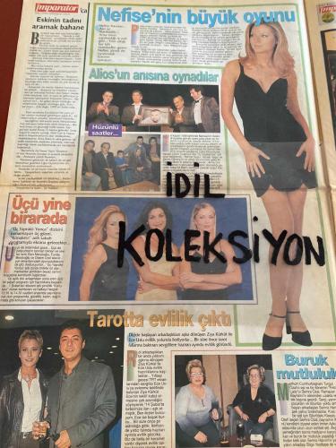 İMPARATOR MAGAZİN GAZETESİ - DOĞUM GÜNÜ HEDİYESİ (TURKİSH - NEWSPAPER) - 27 OCAK 1999 - TAM TAKIM 18 SAYFADIR -Yeşim Palandüz-Ebru Destan-Aysu Kayacı-Nur GÜLMEZ-Hande Ataizi-Olcay ASLAN-Ebru Gündeş-Durak-Ferhat Tunç-Yunus İZİ-Yaşar Kaya-Ahmet Kaya-Ali Baran-Arif Sağ-Hasan Hüseyin-Ahmet Kaya-Udo Lindenberg-Ahmet Kaya-Ali Baran-Beyaz-Özcan Öztürk-Nurten Öztürk-Yasemin Akkurt-Ali Rıza Öztürk-Mehtap Saraç-Atilla Saral-Olcay ASLAN-Ayşe AYDOĞDU-Harun Özakıncı-Pelin Körmükçü-Pelin Korukçu-Yaşar İdilmez-Sedat Aksoy-Monika Bednarek-Aynur Aydın-Ateşböceği Ercan-Aydın-Mehmet Ali Erbil-Nevriye İlhan-Fatih Ürek-Duygu-Zeynep Talu Kurşuncu-Mehmet Kurşuncu-Çiğdem Talu-Haluk Bingöl-Taner TAŞ-Binnaz Avcı-Nur GÜLMEZ-Nefise Karatay-Alişan-Behzat Uygur-Süheyl Uygur-Zeyno Günenç-Ali Osman-Moralıoğlu-Murat Başoğlu-Vildan Atasever-Ebru Koralı-Ece Usulu-Ziya Kürküt-Turgut Özal-Semra Özal-Koray İNAL-Sedef Bozok-Nadide Sultan-Nesrin Işçı-Levent Çapan-Funda Gürdal