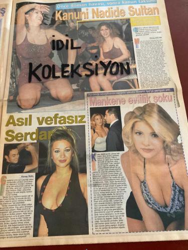 İMPARATOR MAGAZİN GAZETESİ - DOĞUM GÜNÜ HEDİYESİ (TURKİSH - NEWSPAPER) - 27 OCAK 1999 - TAM TAKIM 18 SAYFADIR -Yeşim Palandüz-Ebru Destan-Aysu Kayacı-Nur GÜLMEZ-Hande Ataizi-Olcay ASLAN-Ebru Gündeş-Durak-Ferhat Tunç-Yunus İZİ-Yaşar Kaya-Ahmet Kaya-Ali Baran-Arif Sağ-Hasan Hüseyin-Ahmet Kaya-Udo Lindenberg-Ahmet Kaya-Ali Baran-Beyaz-Özcan Öztürk-Nurten Öztürk-Yasemin Akkurt-Ali Rıza Öztürk-Mehtap Saraç-Atilla Saral-Olcay ASLAN-Ayşe AYDOĞDU-Harun Özakıncı-Pelin Körmükçü-Pelin Korukçu-Yaşar İdilmez-Sedat Aksoy-Monika Bednarek-Aynur Aydın-Ateşböceği Ercan-Aydın-Mehmet Ali Erbil-Nevriye İlhan-Fatih Ürek-Duygu-Zeynep Talu Kurşuncu-Mehmet Kurşuncu-Çiğdem Talu-Haluk Bingöl-Taner TAŞ-Binnaz Avcı-Nur GÜLMEZ-Nefise Karatay-Alişan-Behzat Uygur-Süheyl Uygur-Zeyno Günenç-Ali Osman-Moralıoğlu-Murat Başoğlu-Vildan Atasever-Ebru Koralı-Ece Usulu-Ziya Kürküt-Turgut Özal-Semra Özal-Koray İNAL-Sedef Bozok-Nadide Sultan-Nesrin Işçı-Levent Çapan-Funda Gürdal