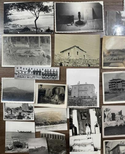 Eski 33 Adet karışık siyah beyaz fotoğraflar kolleksiyonluk