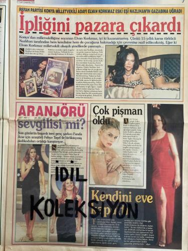 İMPARATOR MAGAZİN GAZETESİ - DOĞUM GÜNÜ HEDİYESİ (TURKİSH - NEWSPAPER) - 27 KASIM 2002 - TAM TAKIM 18 SAYFADIR -İbrahim Tatlıses-Okan Bayülgen-Deniz Seki-Turgut Demirağ-Harika Avcı-Hazım Körmükçü-Abdullah Oğuz-İpek Tuzcuoğlu-Kerem Alışık-Didem Uzel-Arzu Yanardağ-Ayşe Hatun Önal-Çağla Şıkel-Hande Yener-Emre Kramar-Hülya Avşar-Kaya Çilingiroğlu-Reyhan Gökdeniz-Emral Avşar-Sedef Erbil-Mehmet Ali Erbil-Aysel Gürel-Serdar Ortaç-Elif Gürnar-İlhan Mansız-Tümer Metin-Meral Konrad-Hakan Ural-Levent Kırca-Oya Başar-Cansu Dere-Sibel Gökçe-Sedef Erbil-Mehmet Ali Erbil-Çağla Şıkel-Aysel Gürel-Hande Yener-Serdar Ortaç-Elif Gürnar-İlhan Mansız-Tümer Metin-Elvan Korkmaz-Nazlıhan-Funda Arar-Febyo Taşel-Alpay Sansın-Rafet El Roman-Tuğba Altıntop-Aydan Şener