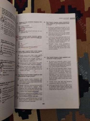 Gümrük ve Dış Ticaret Soru Bankası, 38 Bölüm 2100 Soru 5 Deneme Sınavı (Gözden Geçirilmiş ve Güncellenmiş 3. Baskı)