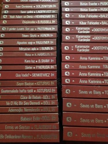 Cem Yayınları Dünya Klasikleri ve Nobel Dizisi (Kitap Hediyeli / Kargo Bedava)