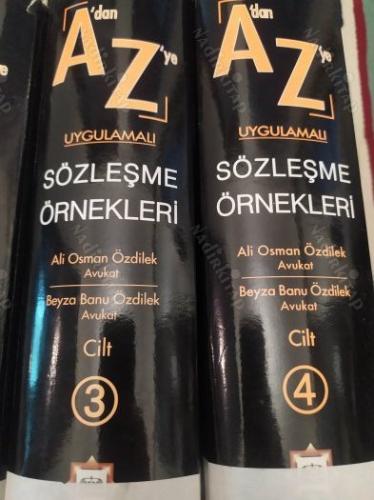 A'dan Z'ye Uygulamalı Sözleşme Örnekleri - 4 Cilt Takım