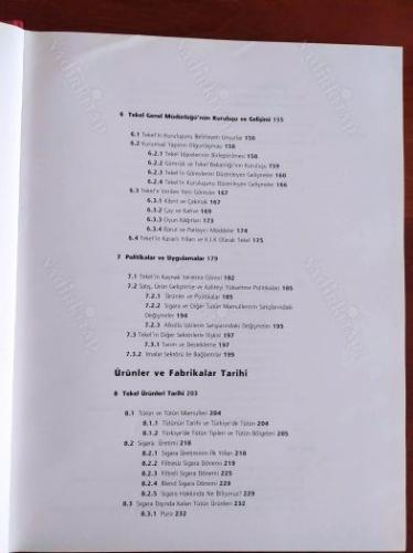 Osmanlı'dan Günümüze Tekel (Ciltli Şömizli)