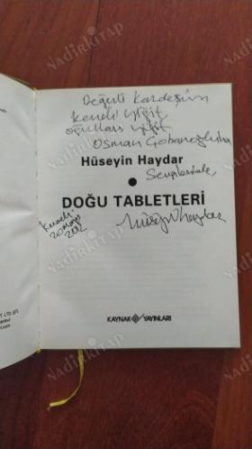 Zor Günlerin Şiirleri / Doğu Tabletleri (Ciltli) [2 Kitap Takım / İkisi de imzalı İthaflı]