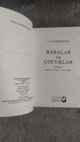 Babalar ve Çocuklar - Babalar ve Oğullar
