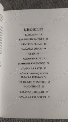 Seçilmiş Öyküler (İlk Baskı 1999)