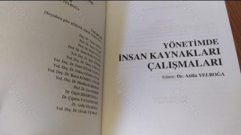 Yönetimde İnsan Kaynakları Çalışmaları