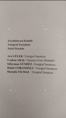 Zeytinburnu 2. 3. 4. 5. 6. Fotoğraf Yarışması (5 Kitap Takım)