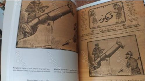 Atatürk Karikatürleri - Caricatures of Atatürk (İthaflı İmzalı)