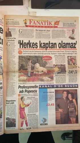 FANATİK SPOR GAZETESİ - TURKISH NEWSPAPER - DOĞUM GÜNÜ HEDİYESİ  - EKSİKSİZ TAM TAKIM GAZETE - 13 KASIM 1998 CUMA - SAYI: 1090 - JOACHIM LÖW - SERGEN - MEHMET DEMİRCAN - OĞUZ - SAFFET - CEM UZAN - KEMALETTİN - ERKAN - SELAHATTİN - FERUDUN NİĞDELİOĞLU - MEHMET YILMAZ - LİPPI - OKTAY - TAYFUR - TOLUNAY - HASAN ŞAŞ - POPESCU - AHMET YOLALAN - EMRE - EROL DEMİRKOL - BU VATAN HEPİMİZİN - GERÇEK SPOR GAZETESİ - FANATİK - LÖW: SERGEN!.. NEIN NEIN NEIN - SERGEN NE BEDAVASI ABİ - OĞUZ SAFFET FENER’DE - YALAN RÜZGARI - FENER’DE KOMİK OPERASYON - KEMO’YA İMZA KAMPANYASI - FENER’İ YAKAN DÖRTLÜ - HALTERDE YILMAZ’DAN İKİ MADALYA - LİPPİ’Yİ ŞİMDİDEN KORKU SARDI - BEŞİKTAŞ’IN MEKSİKALILARI - BİR TEK EFES GÜLDÜRDÜ - DARDANEL KOCAELİ MAÇI - FİNAL KADAR HEYECANLI - JUVE’NİN SON ŞANSI - İKİ RAKİBİMİZ VAR - TORİNO’DA DERSİNİ ALDI - ÜÇ EKSİK ÖNEMLİ - KOMPLE BİR TAKIM - CİM BOM’UN BORCU BASINDAN AŞKIN - YÖNETİM RAPOR VERDİ - EMRE YİNE KORKUTTU - TOLUNAY’IN HEYECANI - DUYGUSALLIK TANIMAM - HASAN ŞAŞ ŞOKU - PO