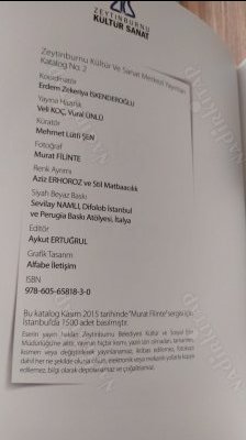 Eve Giden Yol - Murat Filinte Fotoğraf Sergisi (Sergi Kataloğu)