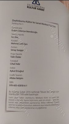Tophane İşi Lülecilik - Murat İres Seramik Sergisi (Sergi Kataloğu)