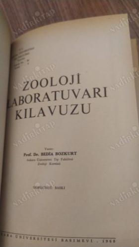 Zooloji Laboratuvarı Kılavuzu (Ciltli)