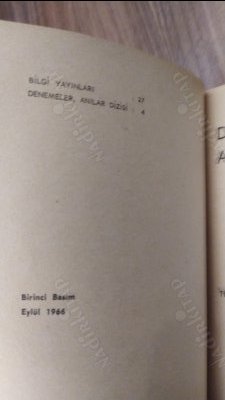 Anka Kuşu (Birinci Baskı)