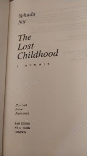 The Lost Childhood - A Memoir
