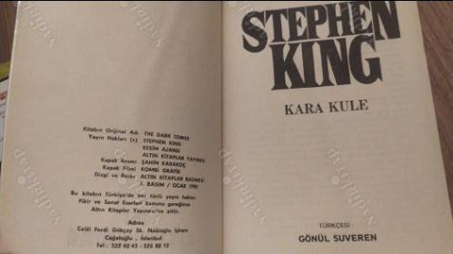 Kara Kule / Dark Tower (İlk Baskı)