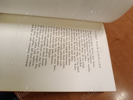 BLUMEN DES DANKES HARDCOVER / CİLTLİ, ŞÖMİZLİ