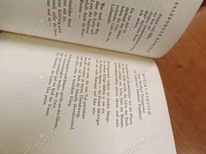 BLUMEN DES DANKES HARDCOVER / CİLTLİ, ŞÖMİZLİ