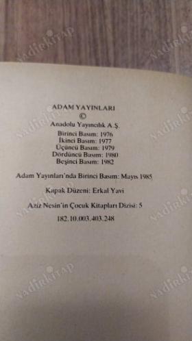 Borçlu Olduklarımız - İmzalı (Adam Yayınları İlk Baskı)