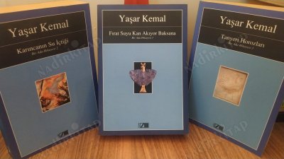 Bir Ada Hikayesi Serisi 3 Cilt Takım (Fırat Suyu Kan Akıyor Baksana / Karıncanın Su İçtiği / Tanyeri Horozları)