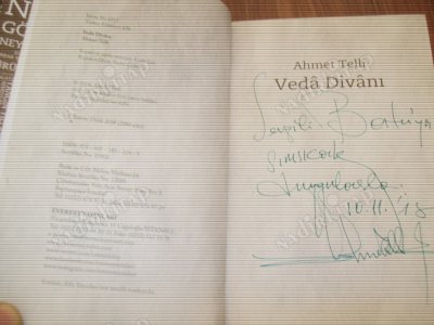Veda Divanı, Toplu Şiirler, 1966-2016 (İthaflı İmzalı) [Poster İlaveli]