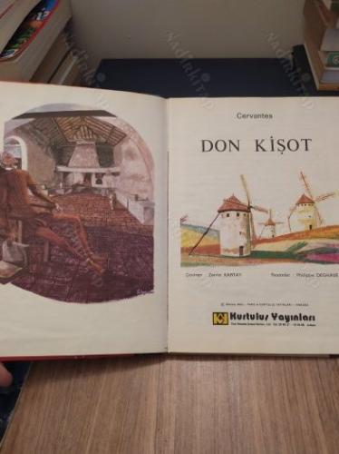 Don Kişot - Güzel Kitaplar (Resimli Öykü Kitabı)