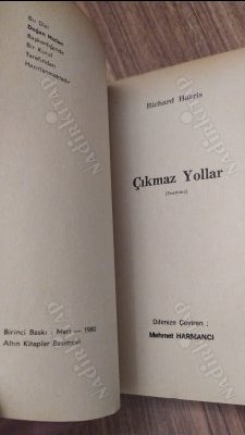 Çıkmaz Yollar - 1. Baskı