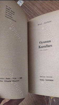 Oyunun Kuralları - 1. Baskı