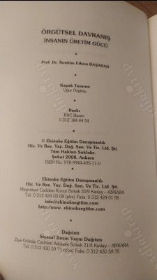 Örgütsel Davranış - İnsanın Üretim Gücü