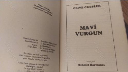 Mavi Vurgun (1. Baskı)