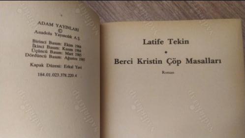 Berci Kristin Çöp Masalları - 4. Basım