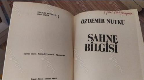 Sahne Bilgisi