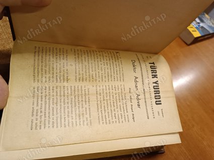 TÜRK YURDU DERGİSİ / 246 - 258 / 13 SAYI / CİLTLİ