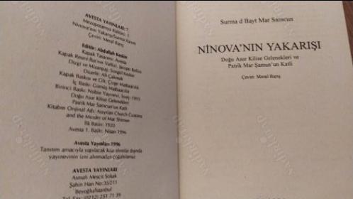 Ninova'nın yakarışı - Doğu Asur Kilise gelenekleri ve Patrik Mar Şamun'un katli