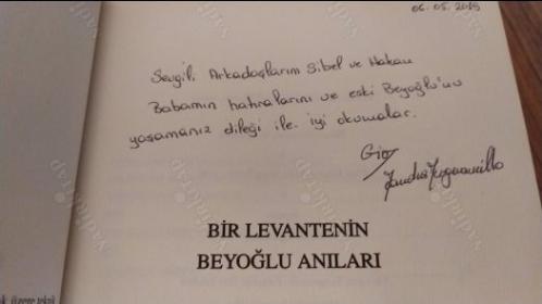 Bir Levantenin Beyoğlu Anıları (Çocuğundan İmzalı)