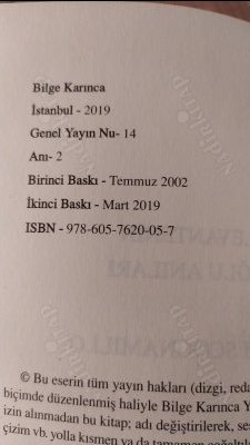 Bir Levantenin Beyoğlu Anıları (Çocuğundan İmzalı)