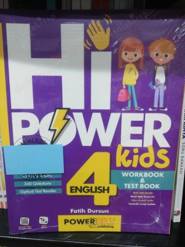 Hi! POWER KIDS 4 WORKBOOK & TEST BOOK -ACTIVITY BOOK