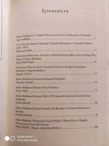 Sultan Abdülaziz ve Dönemi Sempozyumu: 12- 13 Aralık 2013, 1,2 ve 4. Ciltler (3 Kitap Takım) [1-2. Sosyo-Kültürel Ekonomik Hayat / 4. Ordu ve Siyaset]