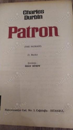 Patron (Ciltli Şömizli)