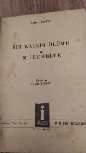 Bir Kalbin Ölümü ve Mürebbiye